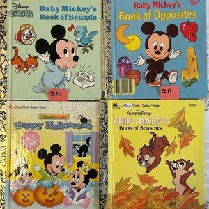 My First Little Golden Book: Disney Babies, Baby Mickey's Book Set